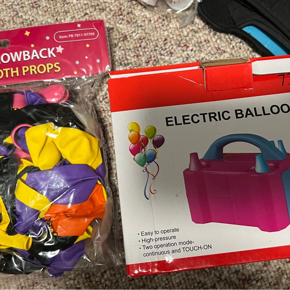 Electric Balloon Pump - Pink1